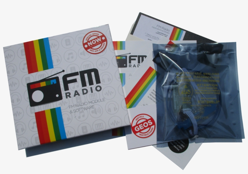 Commodore 64/128 Fm Radio Module Now With Audioex, transparent png download