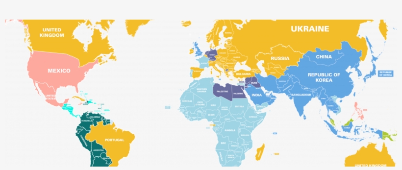This Map Shows The Top Immigrant Population In Each, transparent png download