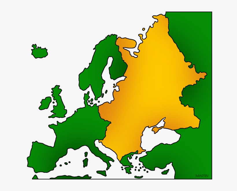 Clip Art By Phillip Martin Eastern Map, transparent png download