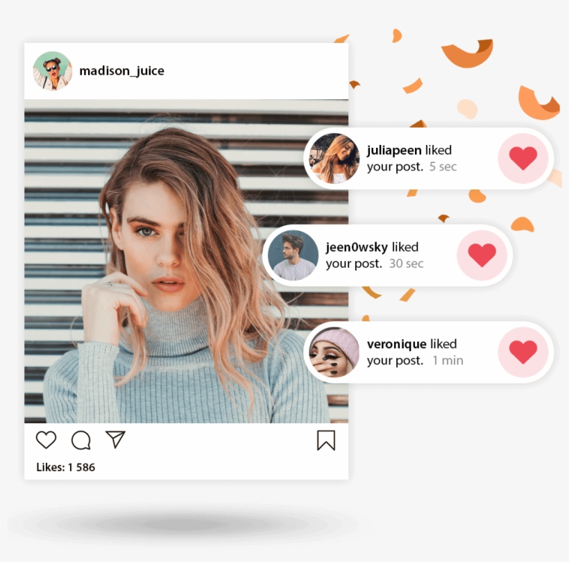 Instagram Likes Png, transparent png download