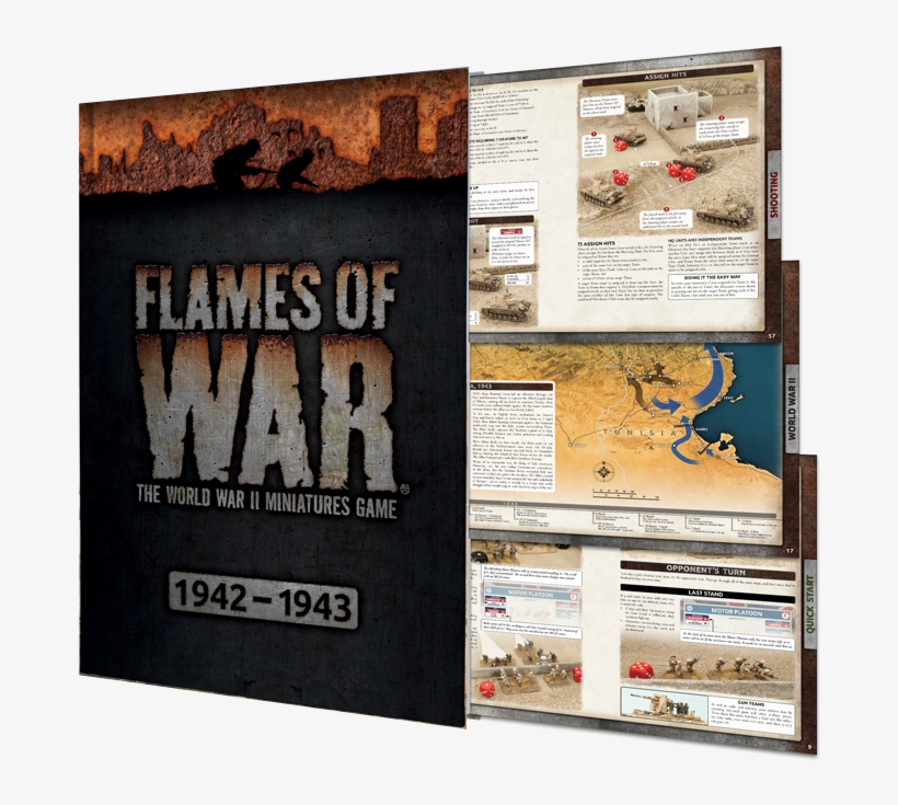 Flames Of War Rulebook, transparent png download