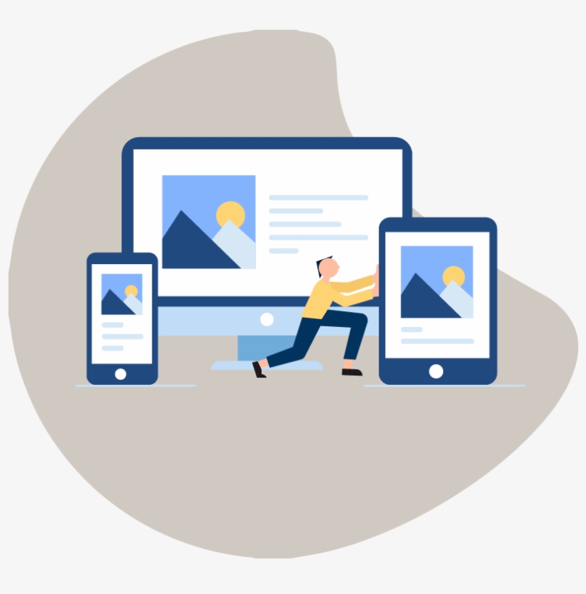 Responsive Website Design, transparent png download