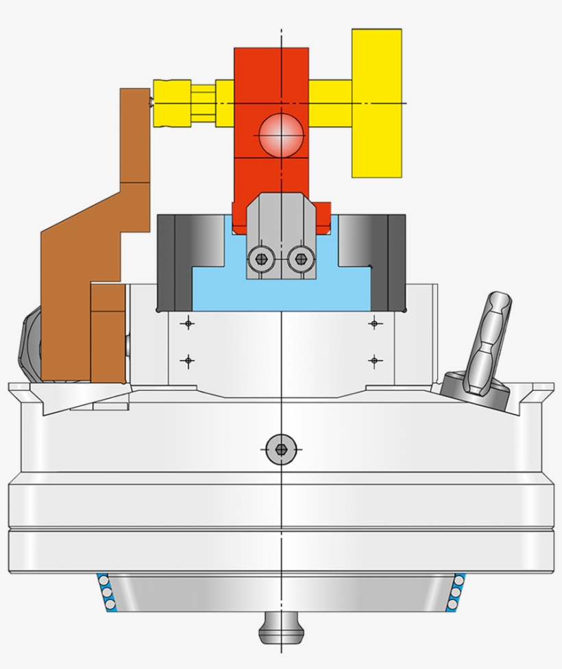 Clamping Lever Chuck With Centrex Interface, transparent png download