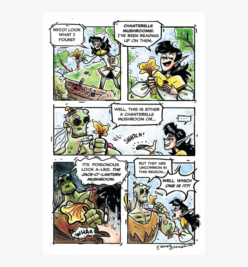 Moira And Myco Comic Concept, transparent png download