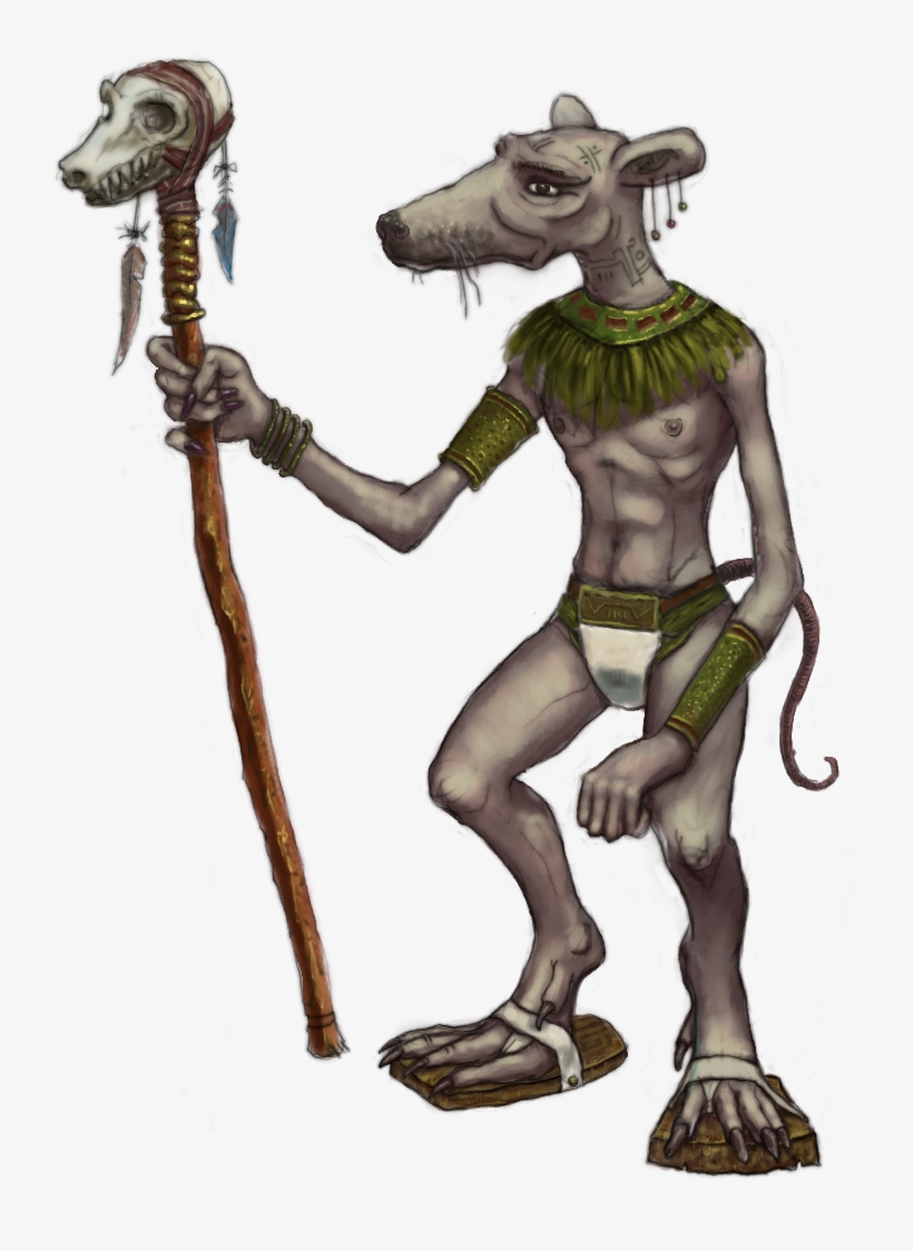 Rat Shaman, transparent png download