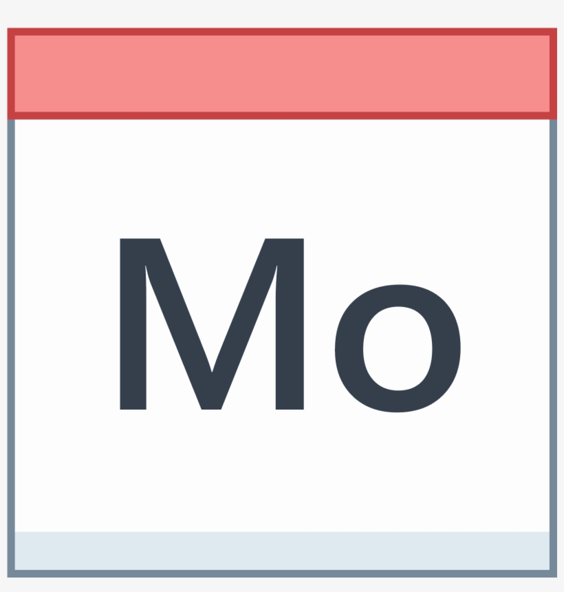 A Square With The Capital Letter M Lower Case O Inside, transparent png download