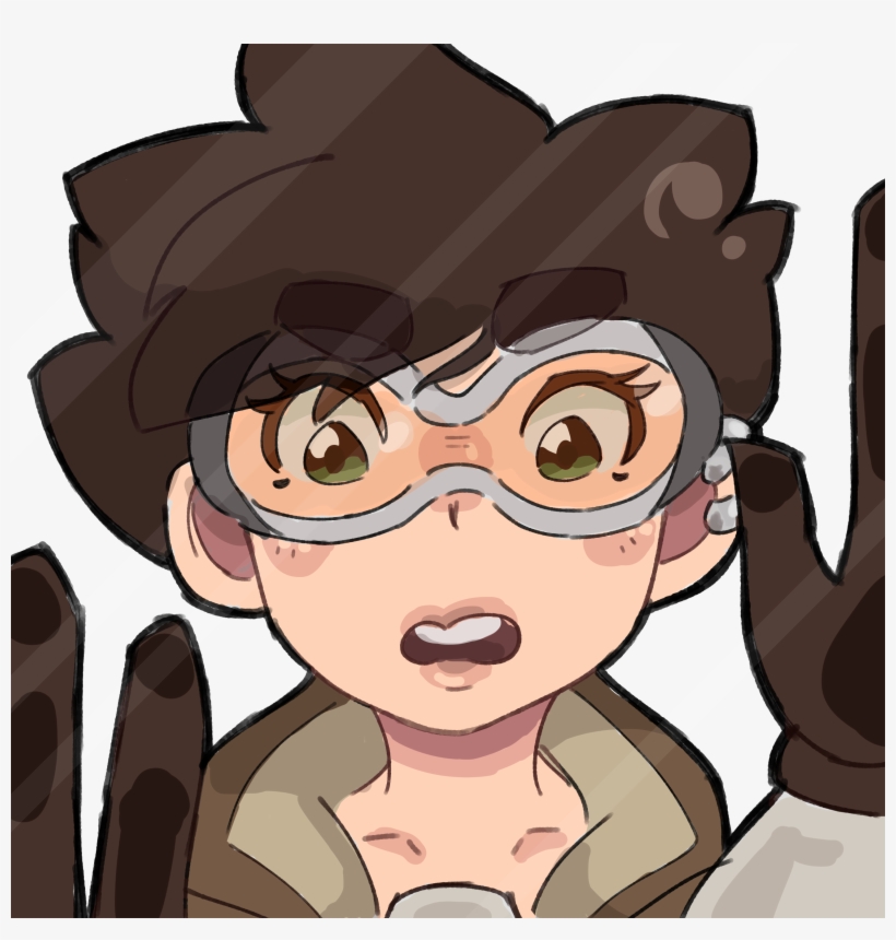 Tracer Trapped In Ur Screen Oh No, transparent png download