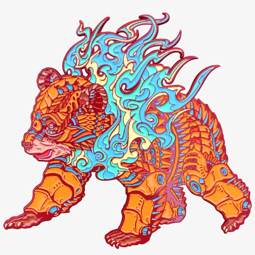 Lava Cub Pin, transparent png download