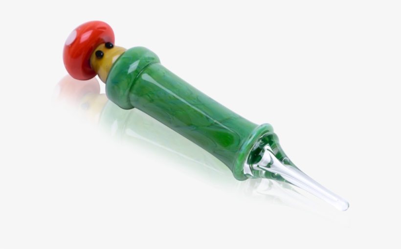 Empire Glassworks Mario Party Warp Mushroom Dabber, transparent png download