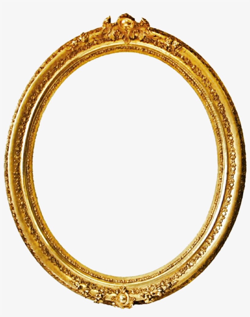 Marcos De Oro Espejo Adorno Clip Art, transparent png download