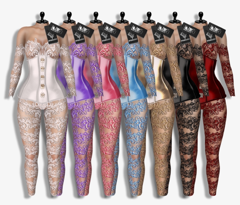 100% Exclusive Fitmesh Corset, transparent png download