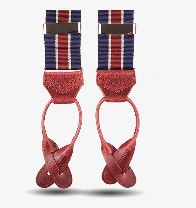 Albert Thurstonnavy And Red Striped Braces, transparent png download