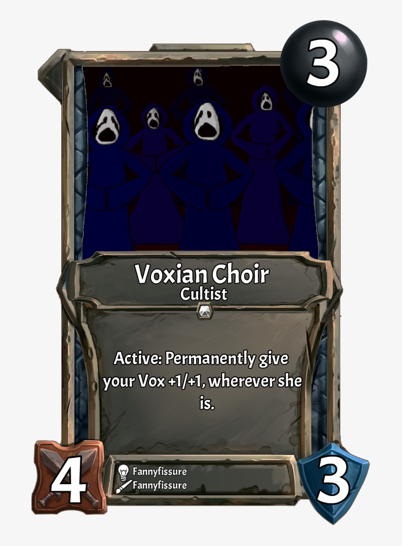 [card] Voxian Choir, transparent png download
