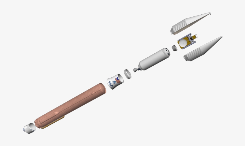 Satellite Or Spacecraft Carried By A Rocket, transparent png download