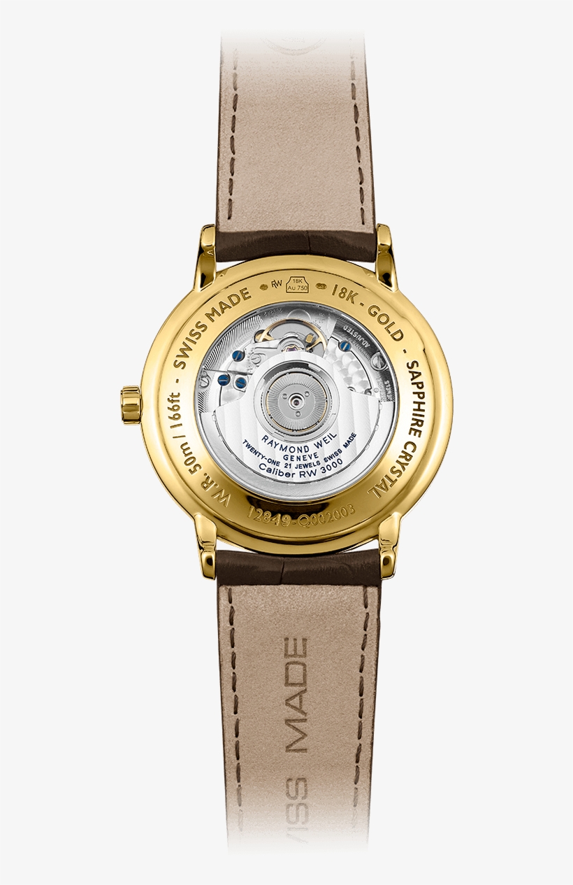 Maestro Men's Yellow Gold Moon Phase, transparent png download