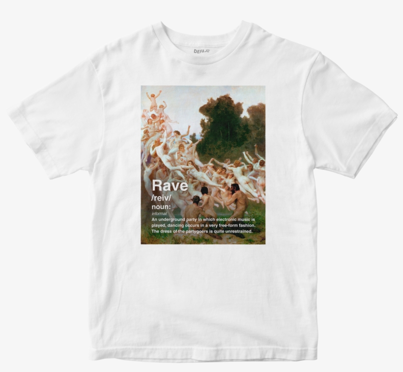 Rave By Bouguereau Tee, transparent png download