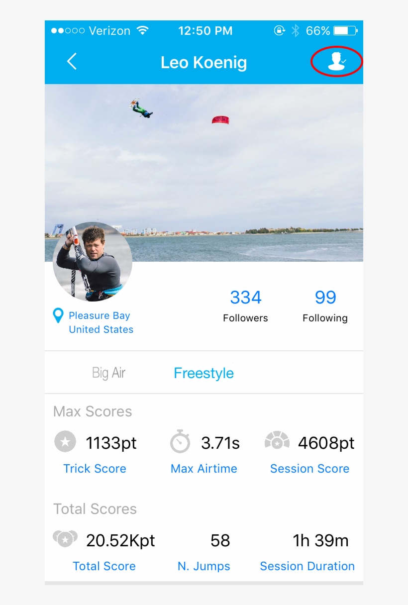 Go To Their Profile Page And Click The Follow Button, transparent png download