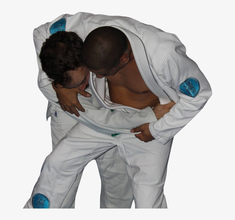 Two Men Practicing Jiu Jitsu, transparent png download