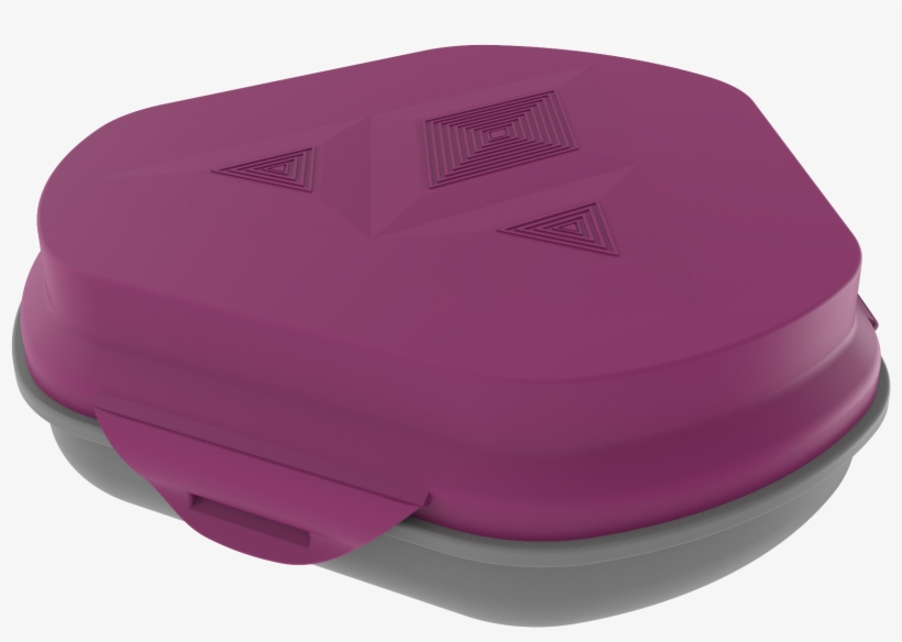 Nani Magenta Polypropylene Lunch Box, transparent png download