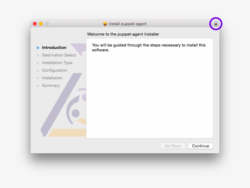 Locate And Click The Lock Icon In The Os X Package, transparent png download