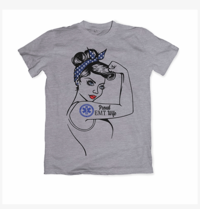 Girl Power - Proud Emt - Emt Mom - Emt Wife "girl Power", transparent png download