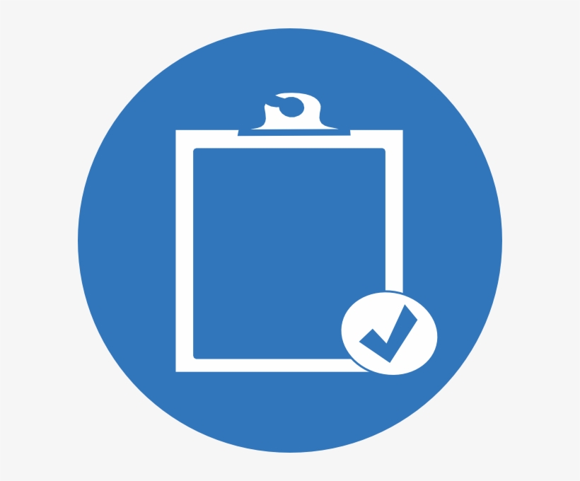 Blue Clip Board Svg Clip Arts 600 X 600 Px, transparent png download