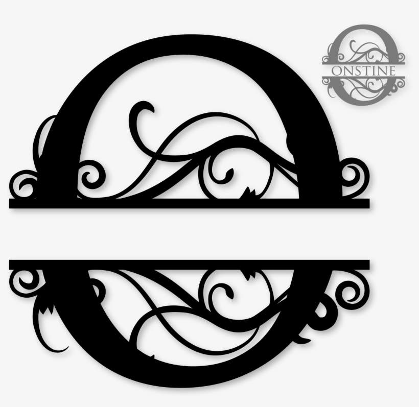 O Silhouette Graphics Pinterest Monograms, transparent png download