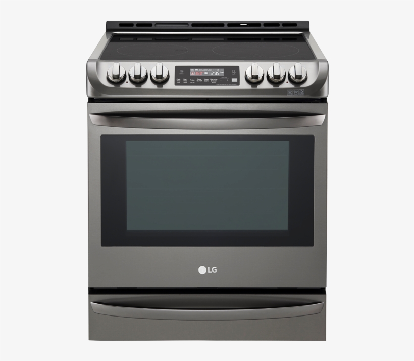 Image For Lg Slide-in Ceramic Cooktop Range, transparent png download