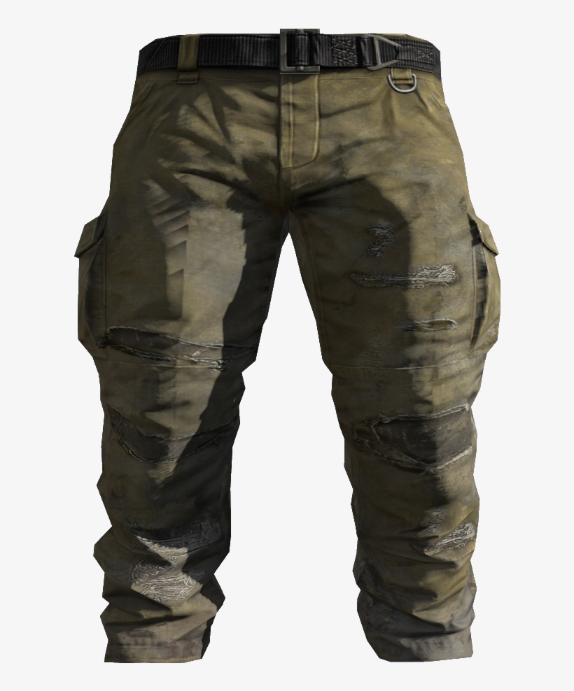 Beige Cargo Pants Model, transparent png download