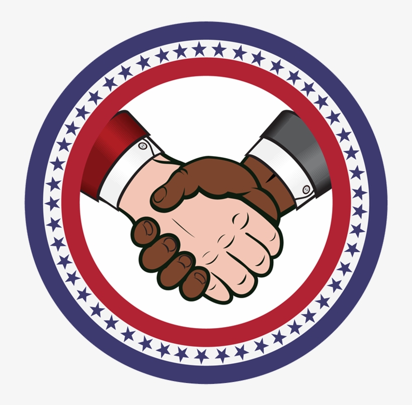 Handshake Clip Art Hand Shake Clipart - Transportador Circular Para Imprimir, transparent png download