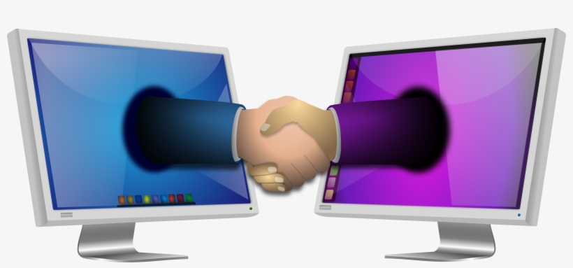 This Free Icons Png Design Of Computer Handshake 1, transparent png download
