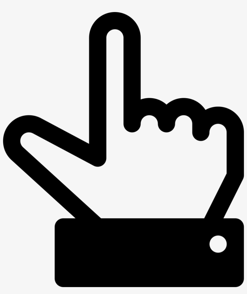 Point-up Finger Direction Hand Comments - Portable Network Graphics, transparent png download
