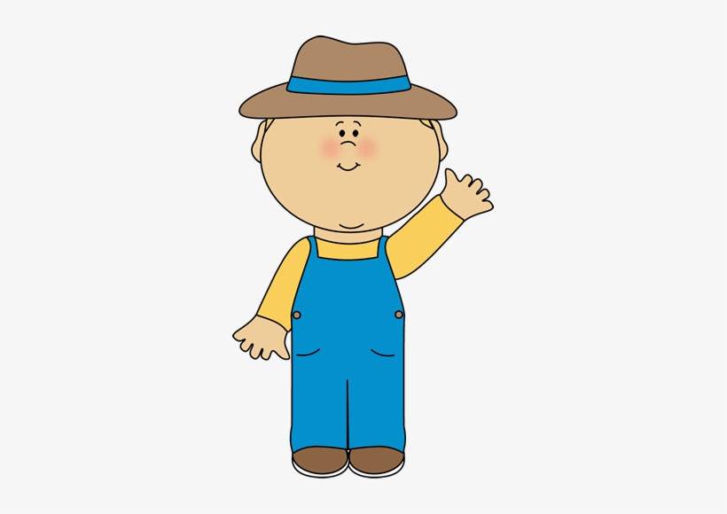 Clipart Free - Farmer Clipart, transparent png download