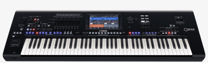 Play And Work Out The Arrangement, Then Capture It - Yamaha Keyboards Genos 76-note Workstation Keyboard, transparent png download