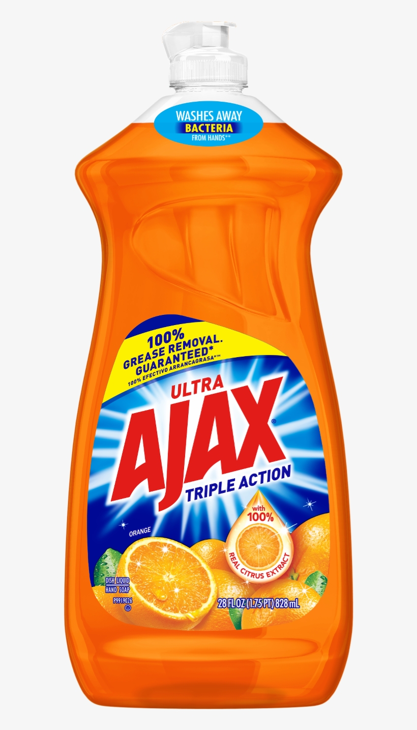 Dish Detergent, Liquid, Orange Scent, 28 Oz Bottle, transparent png download