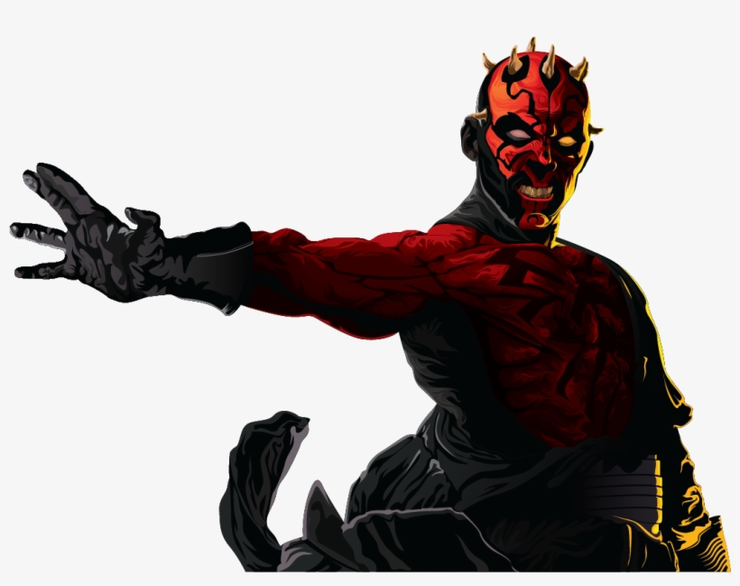 I Liked The Look Of Darth Maul Without The Textures, - Spider-man, transparent png download