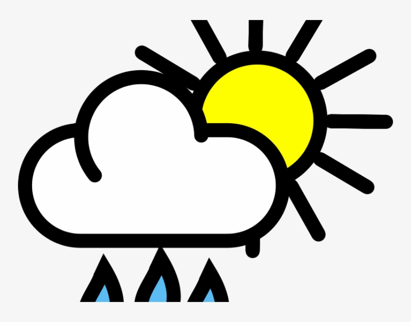 Shower Rain Puddle Free On Dumielauxepices Net - Weather Changing Clipart, transparent png download