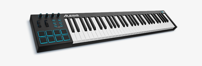 Alesis V61 61 Key Usb Music Keyboard Controller W/ - Alesis V61 61-key Keyboard Controller Midi, transparent png download