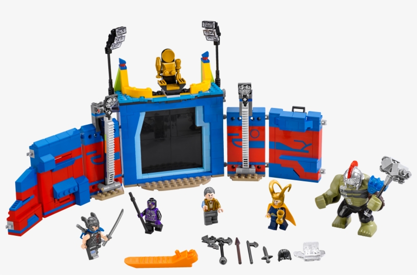 Arena Clash - Lego Super Heroes Thor Vs. Hulk: Arena Clash 76088, transparent png download