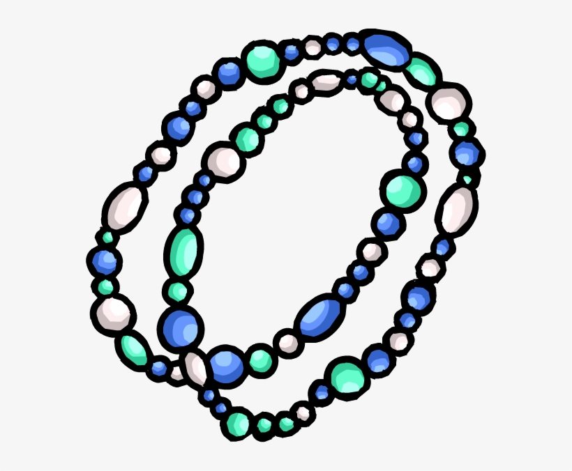Bead Necklace Png, transparent png download
