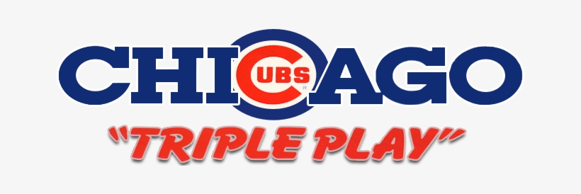 Chicago Cubs Triple Play - Chicago Cubs, transparent png download