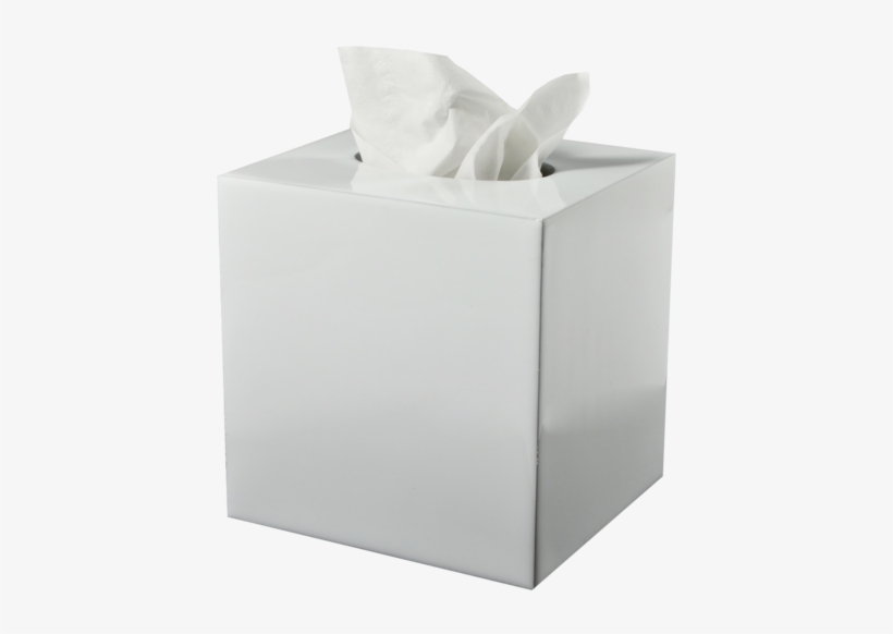 Mike & Ally Essentials Pure White Mod Tissue Box, transparent png download