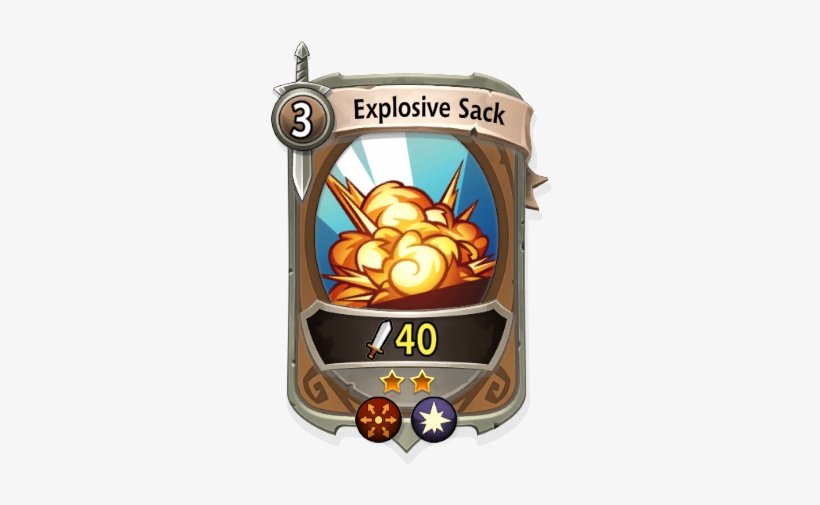 Melee 1 Card Hero Explosive Sack - Super Rares Battlehand Bree, transparent png download