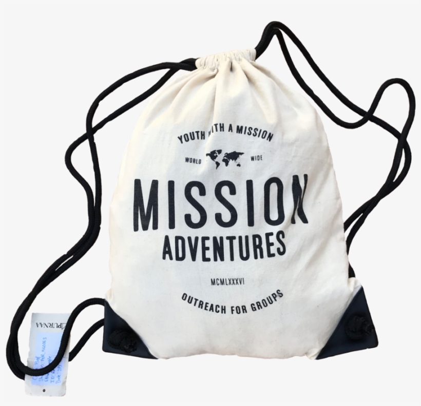 Ma Cotton Canvas Cinch Sack By Purnaa, transparent png download