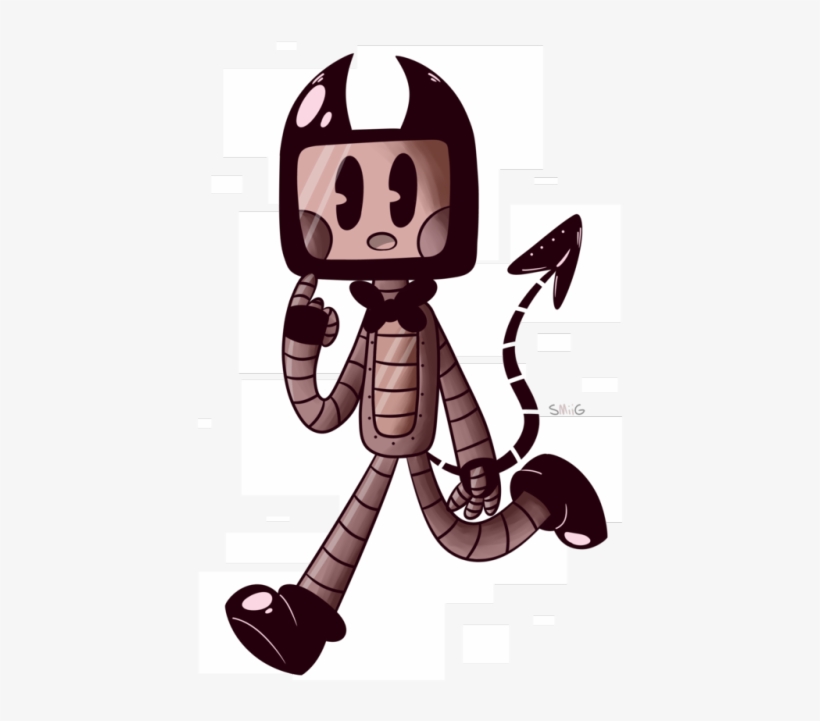 A Transparent Drawing For @ask Automaton Bendy Cuz - Cartoon, transparent png download