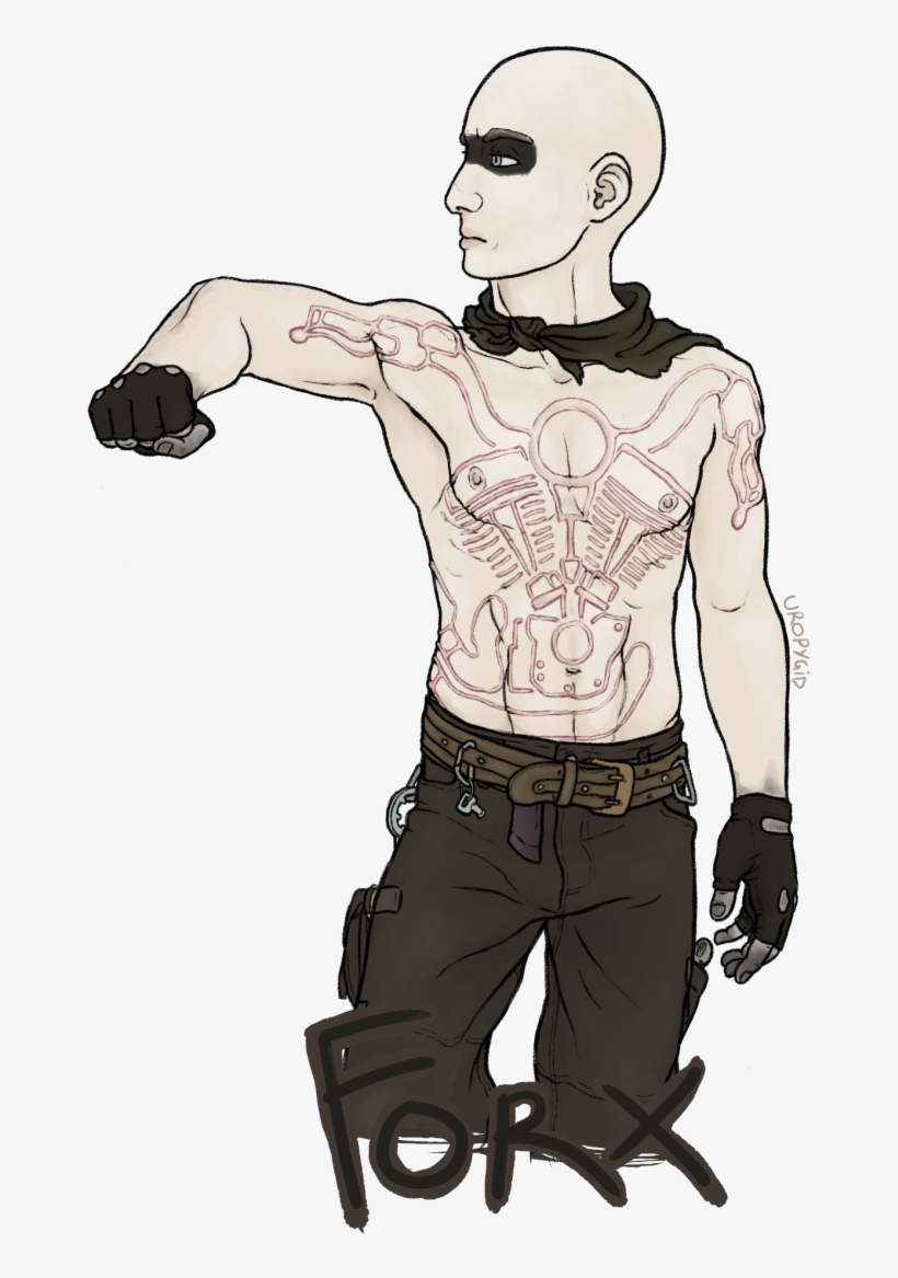 War Boys Mad Max Oc Mad Max Fury Road War Boy Oc Forx - Cartoon, transparent png download