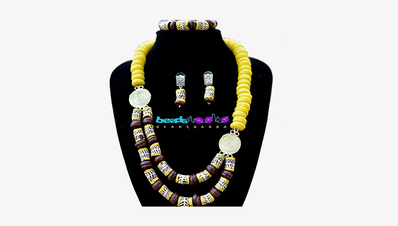 Jewelry Set Made With Local Beads - Earrings, transparent png download