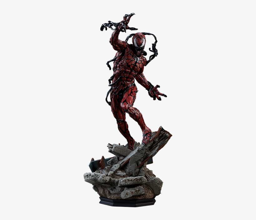 Carnage Premium Format™ Figure - Spider-man - Carnage Premium Format 1:4 Scale Statue, transparent png download