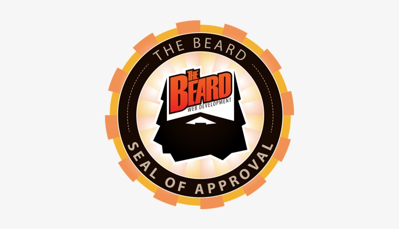 The Beard Seal Of Approval - Beard, transparent png download