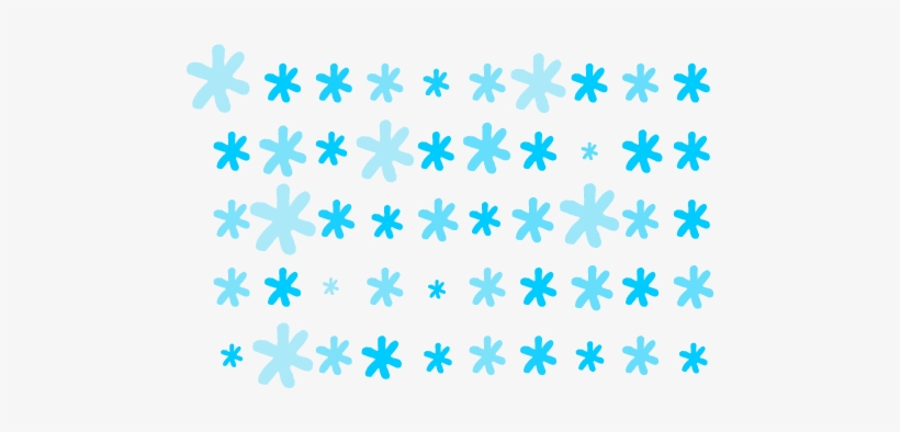 Snowflakes Different - Snow, transparent png download